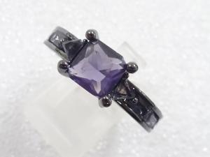 色石　指輪(21.5号)